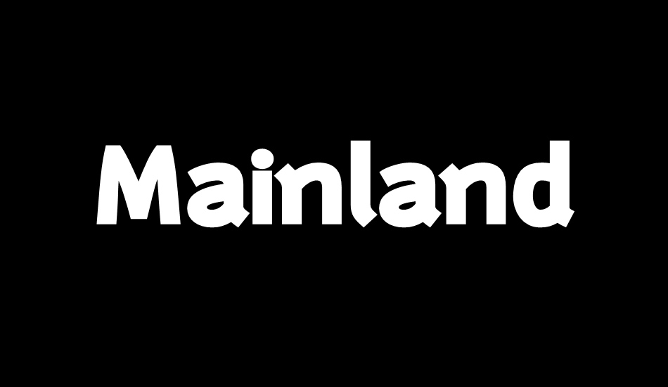 mainland-personal font big