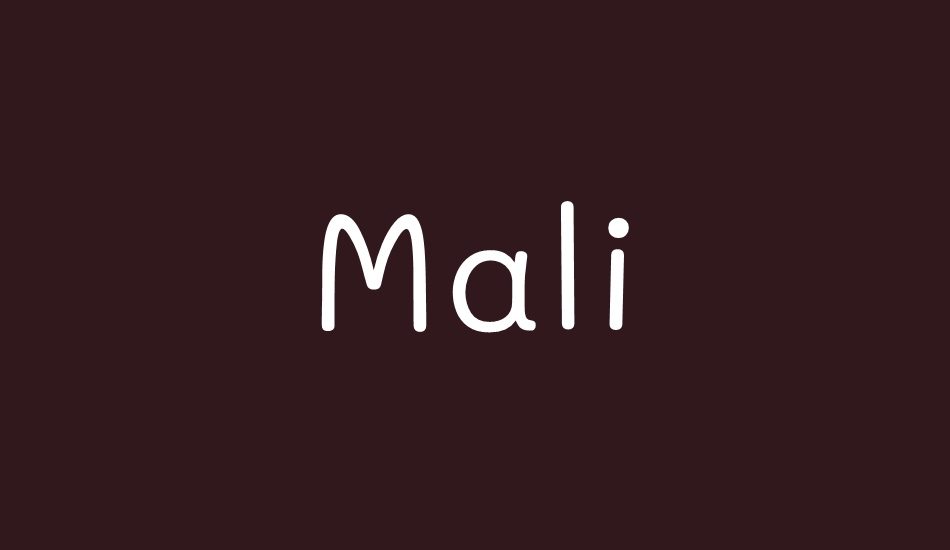 mali font big