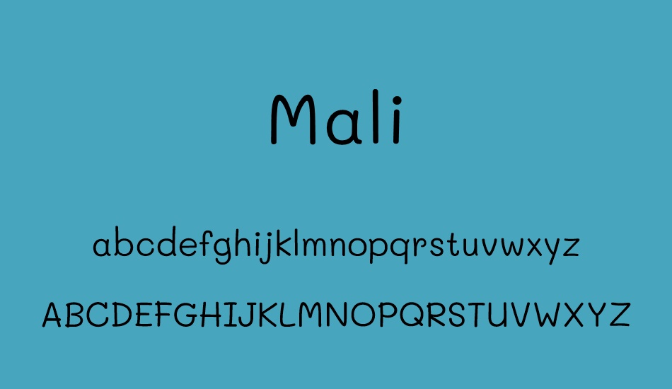 mali font