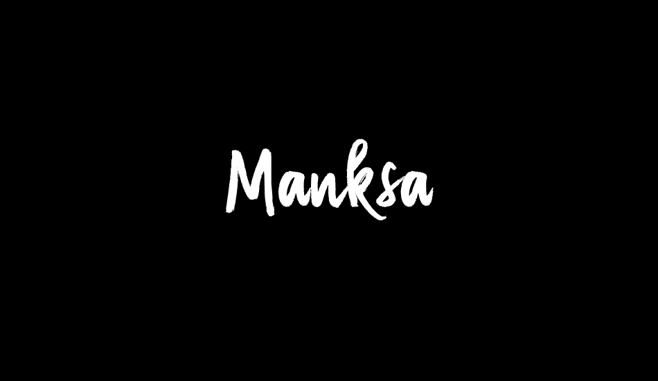 manksa font big