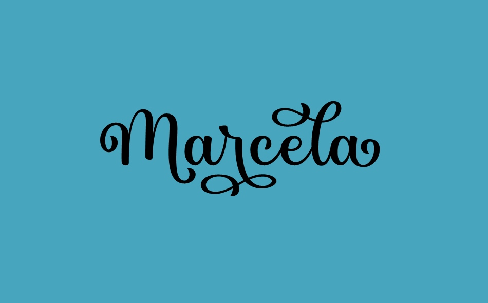 Marcela font big