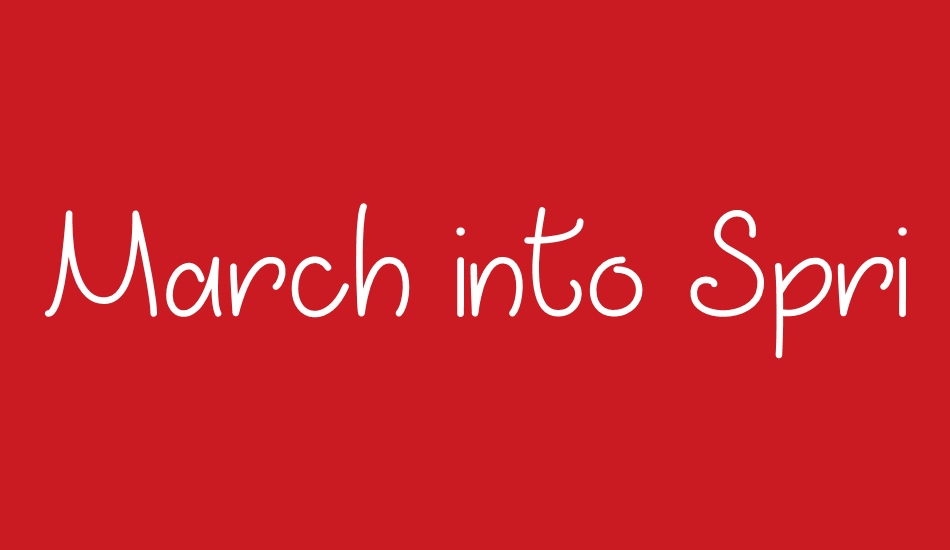march-into-spring font big