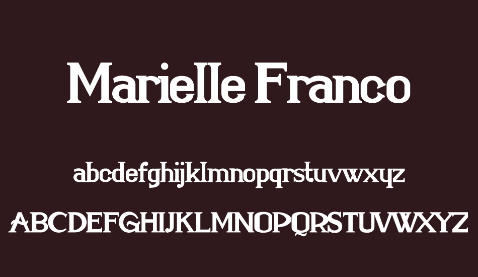 marielle-franco font