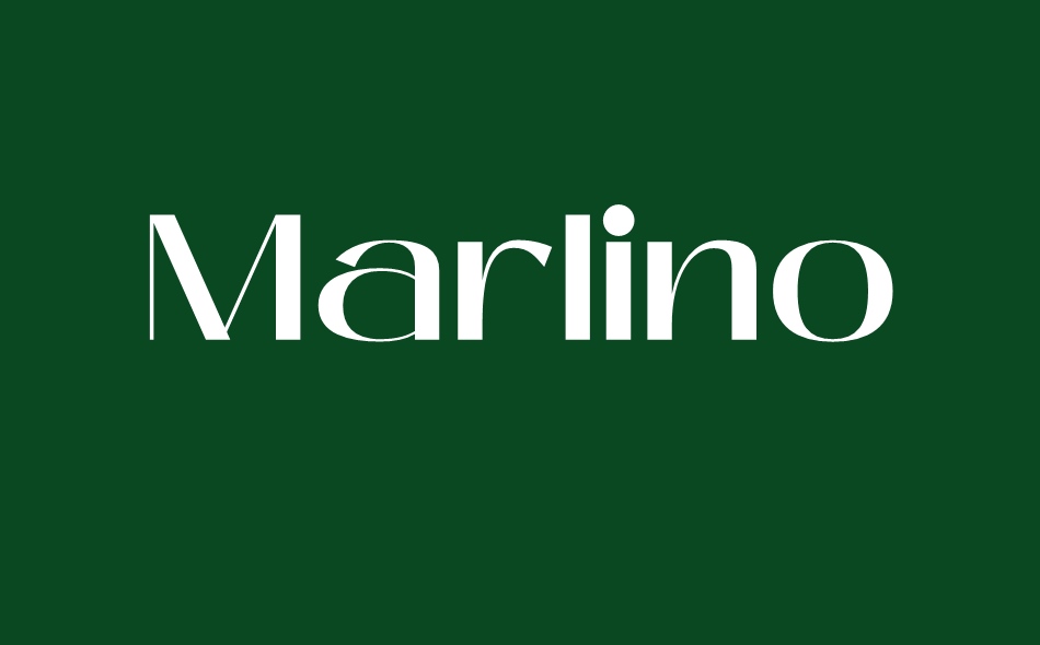 Marlino font big