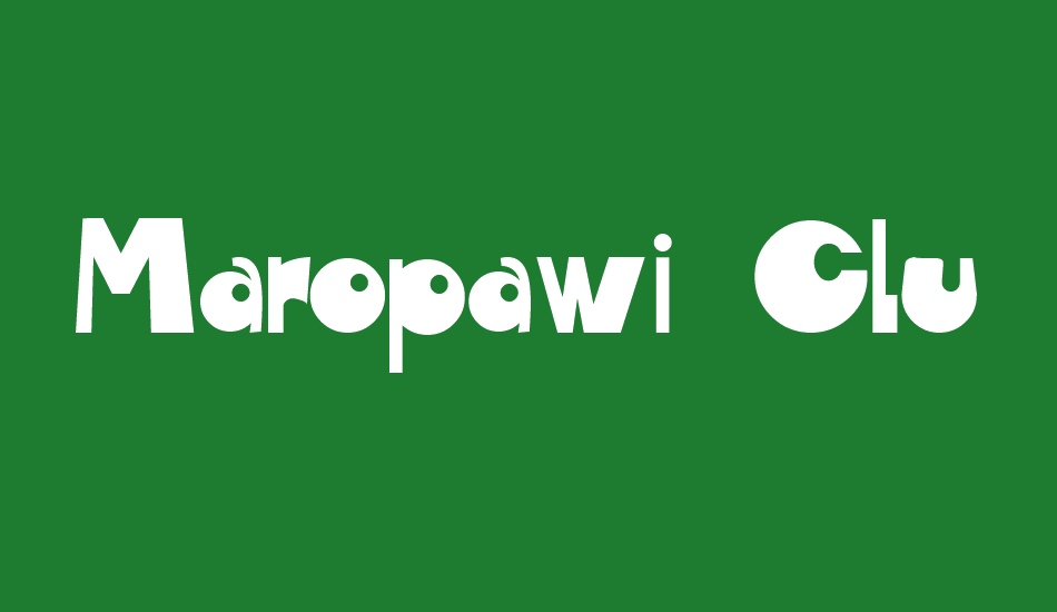 maropawi-club font big