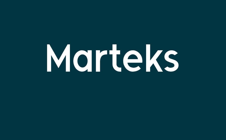 Marteks font big