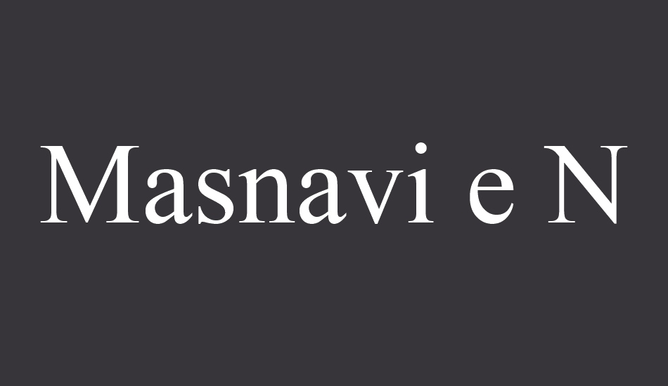 masnavi-e-nauromane font big