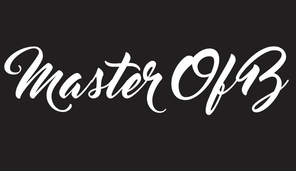 master-of-break font big