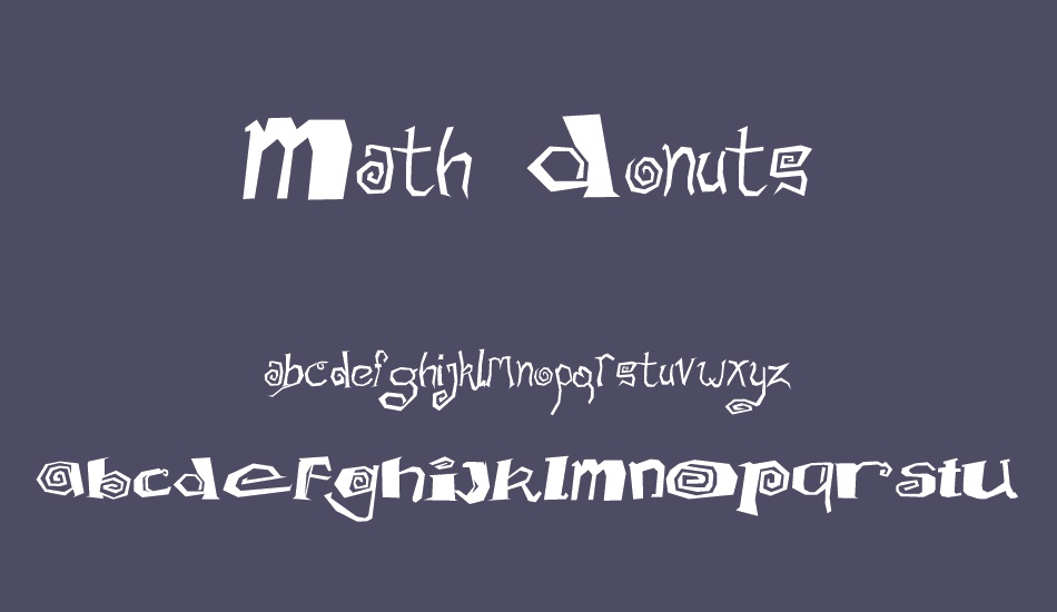 math-donuts font