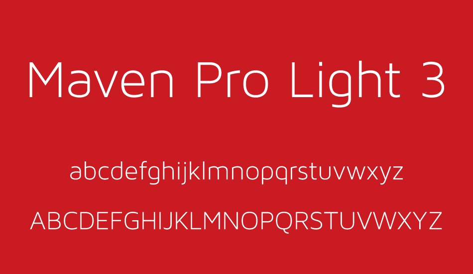 maven-pro-light-300 font