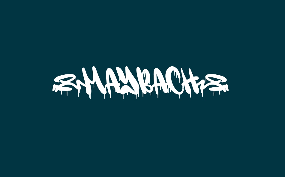 Maybach font big