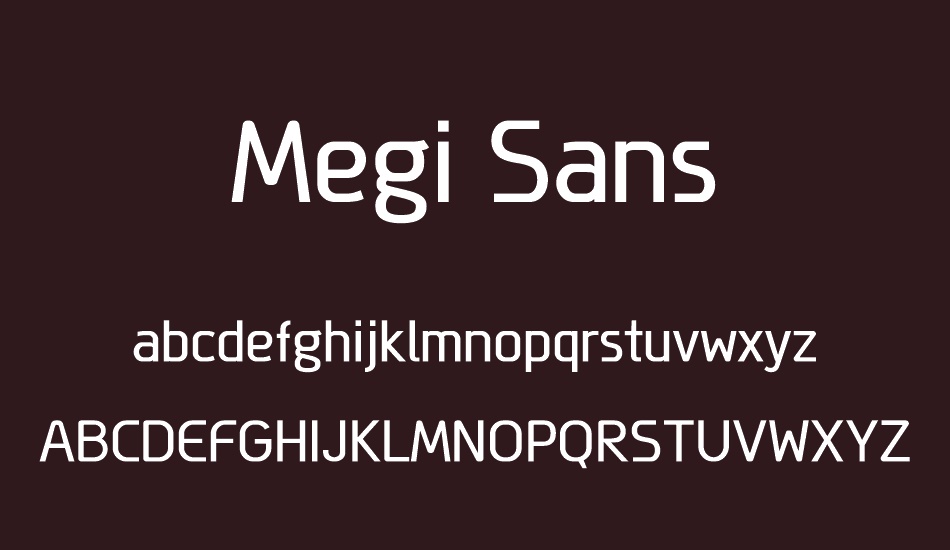 megi-sans font