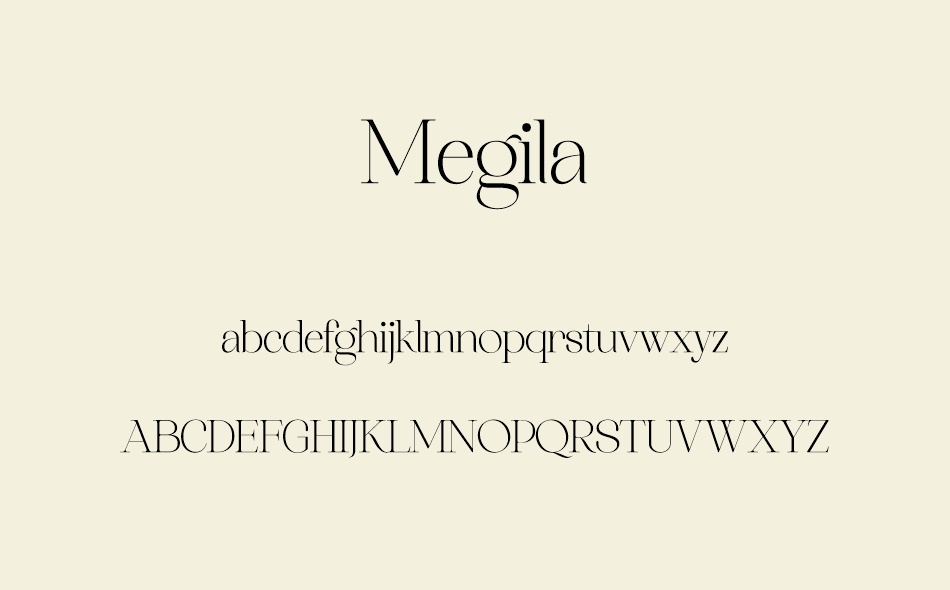 Megila font