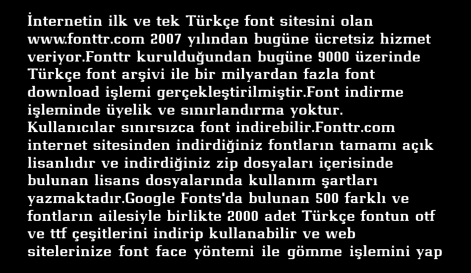 merci font 1