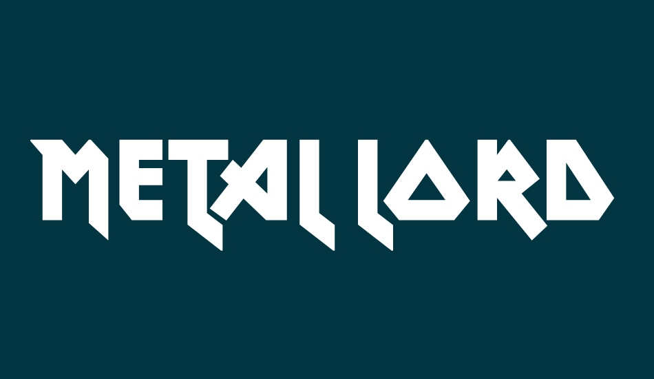metal-lord font big