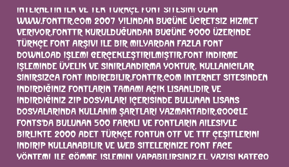 metropolitainesd font 1