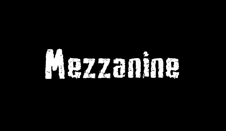 mezzanine font big