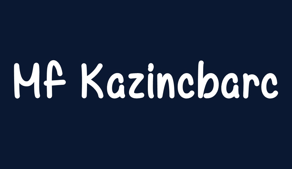 mf-kazincbarcika font big