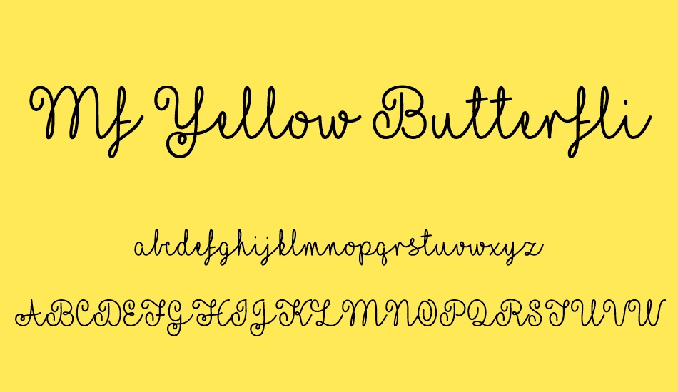 mf-yellow-butterflies font