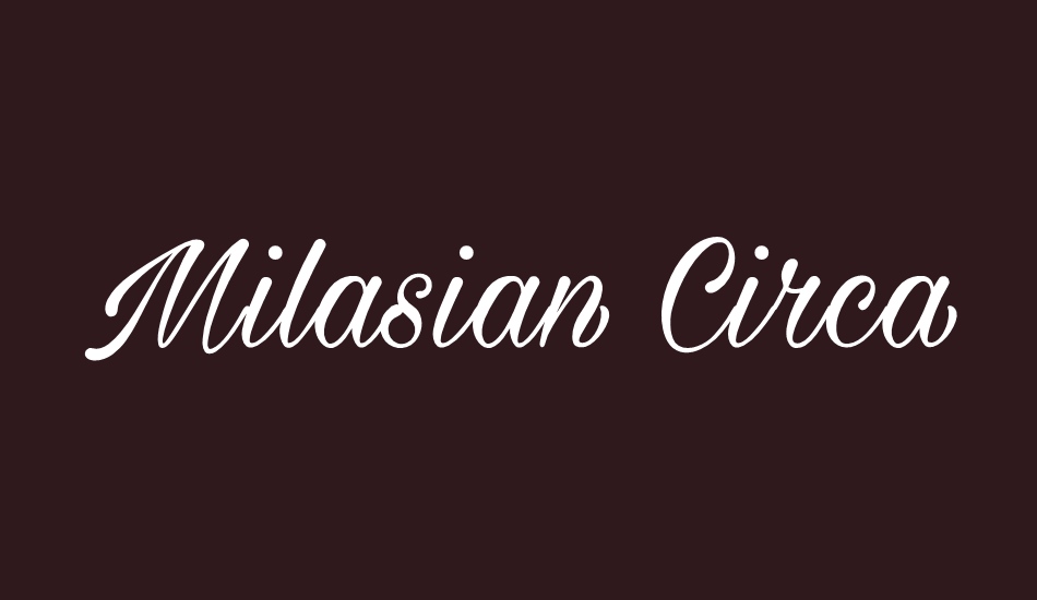 milasian-circa-personal font big