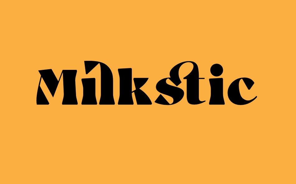 Milkstic Batter font big