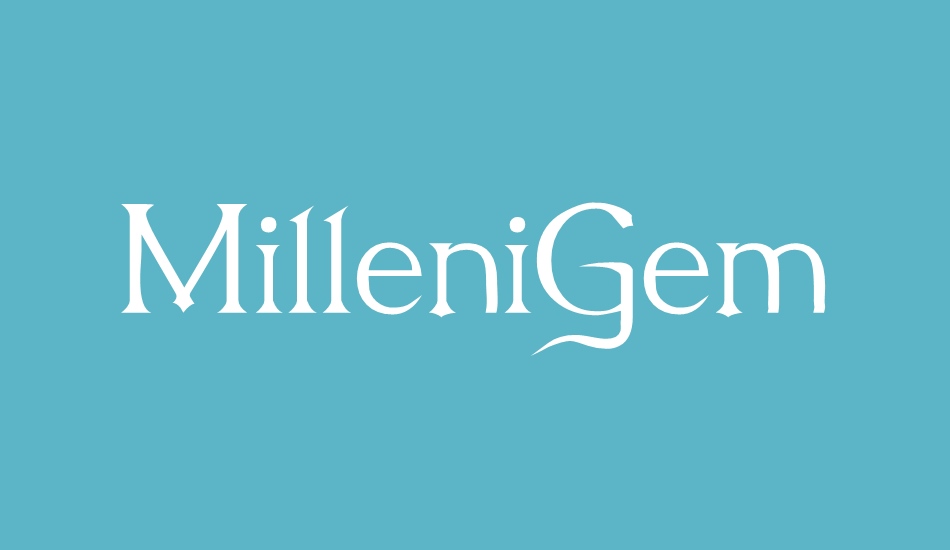 millenigem font big