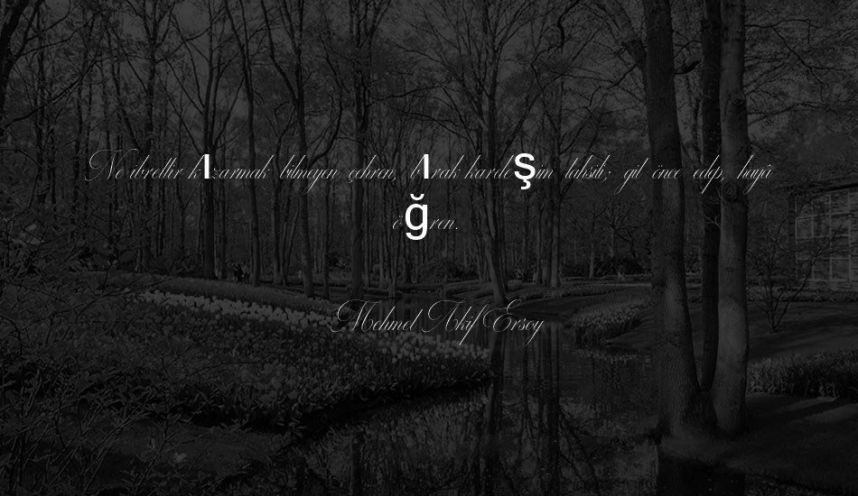 milton-one font text