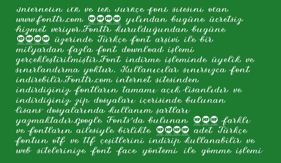 miralight-demo font 1