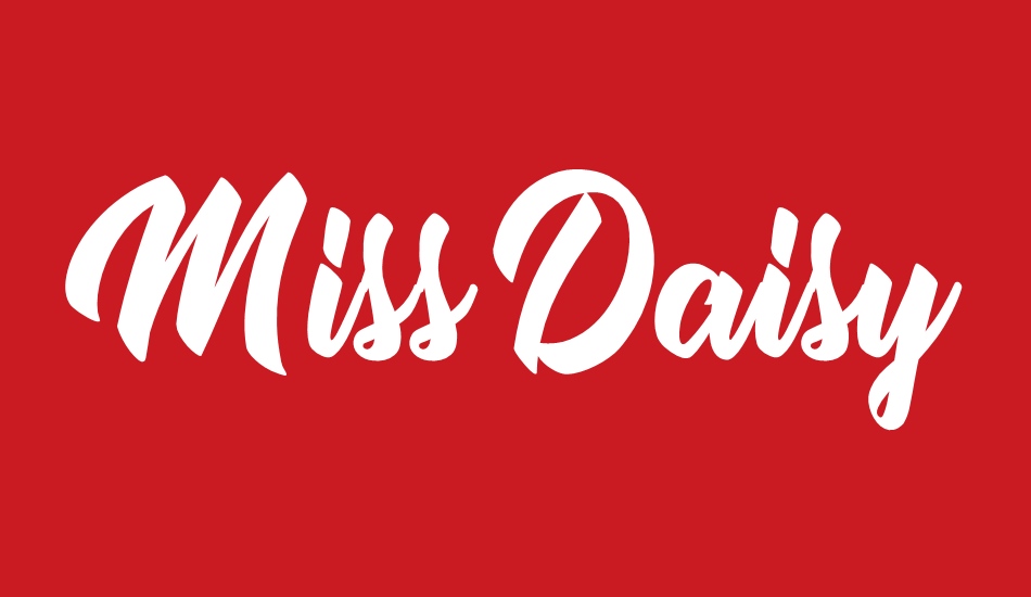 miss-daisy-personal-use font big