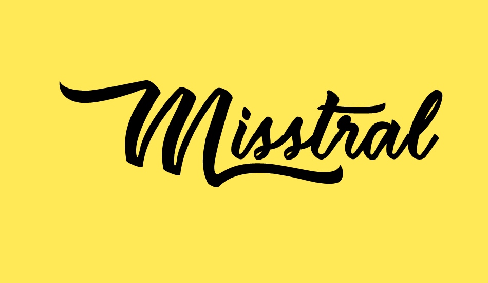 misstral font big