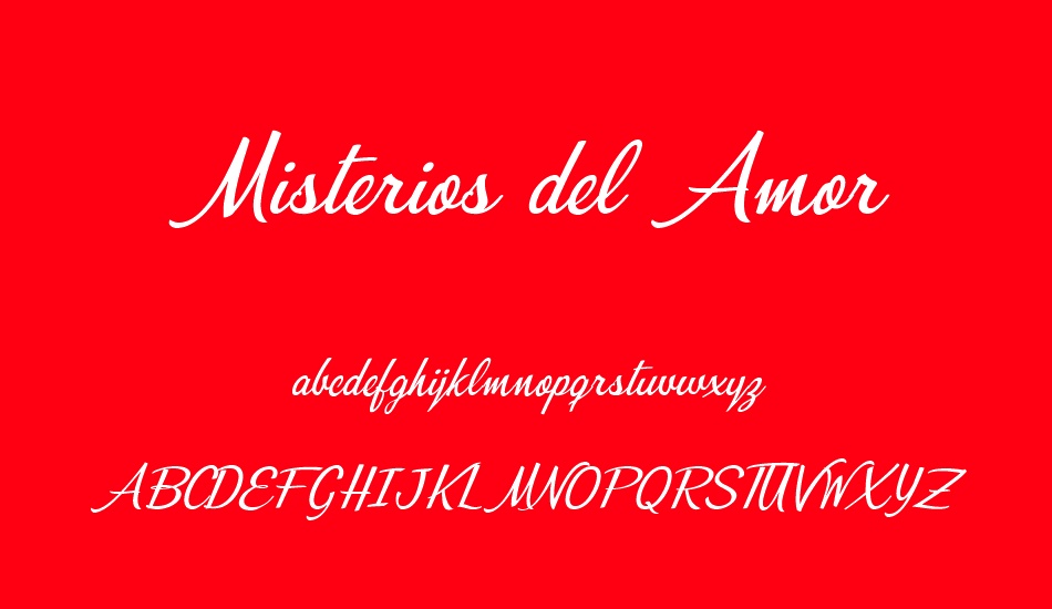 misterios-del-amor-personal-use font