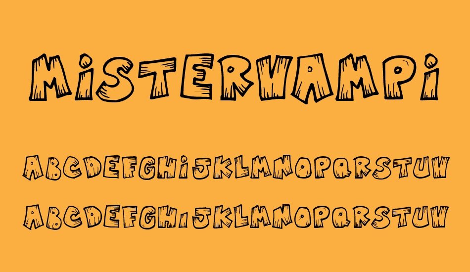 mistervampire font