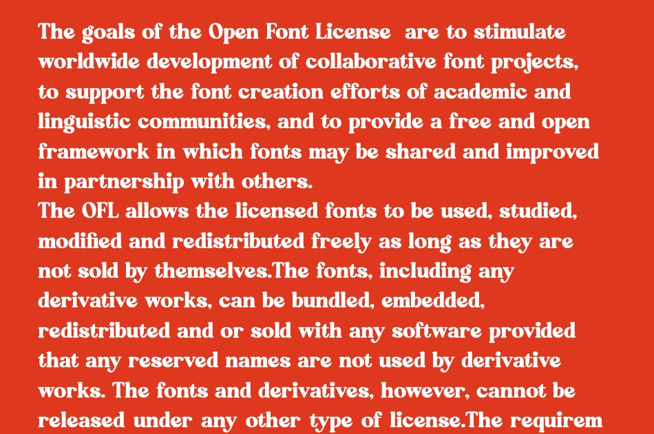 Mistys Relrica font 1