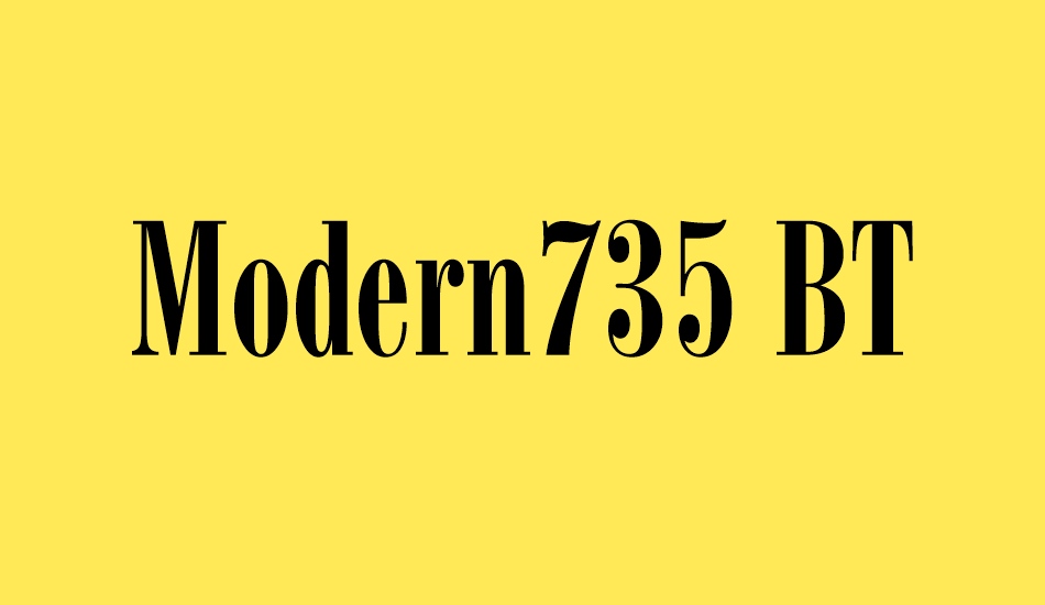modern735-bt font big