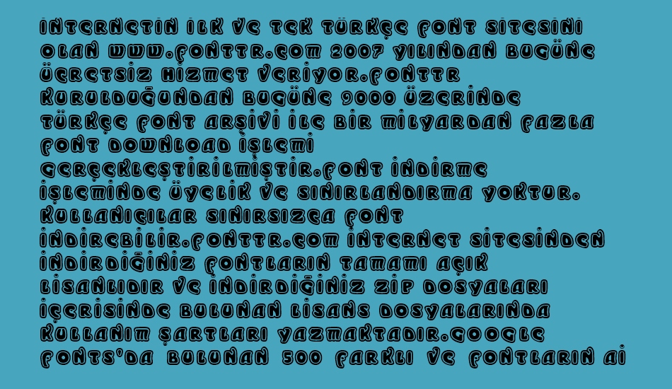 moderno font 1