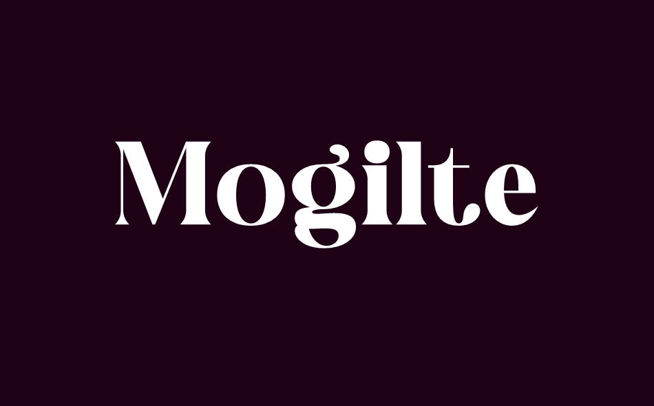 Mogilte font big