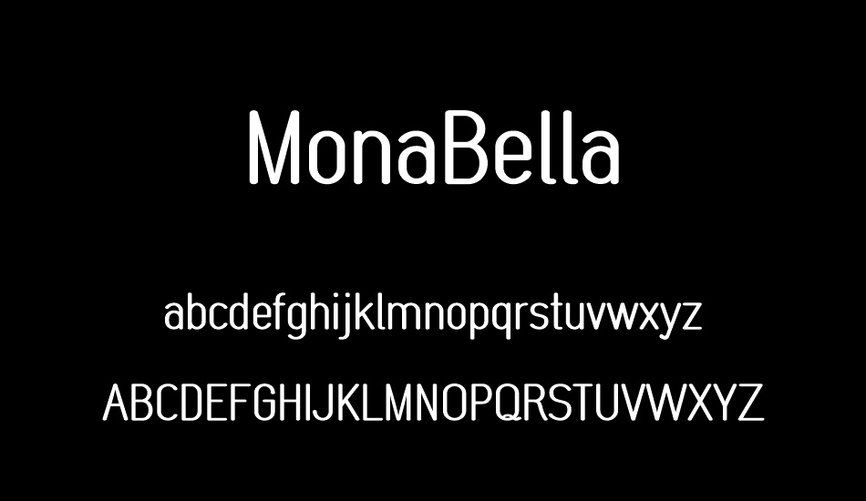 monabella font