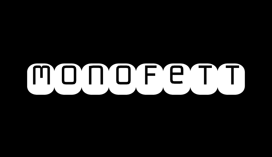 monofett font big