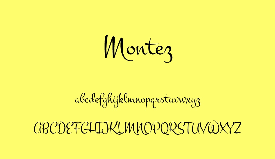 montez font