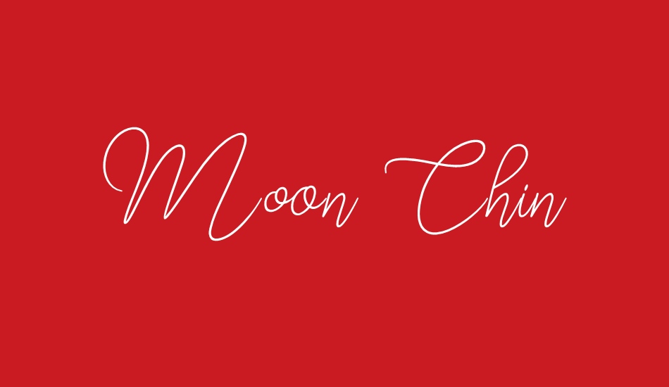 moon-chin font big