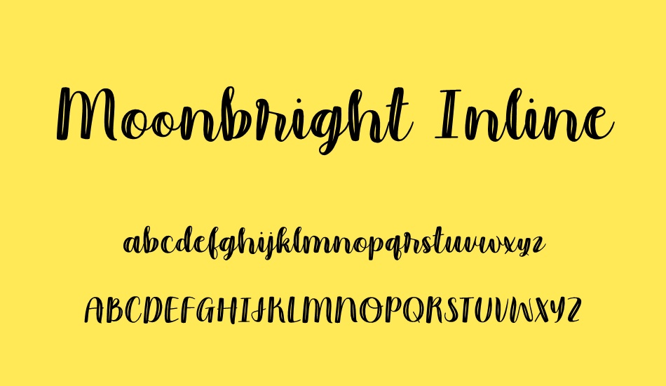 moonbright-ınline font