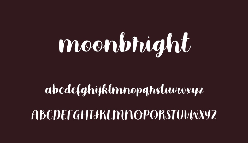 moonbright font