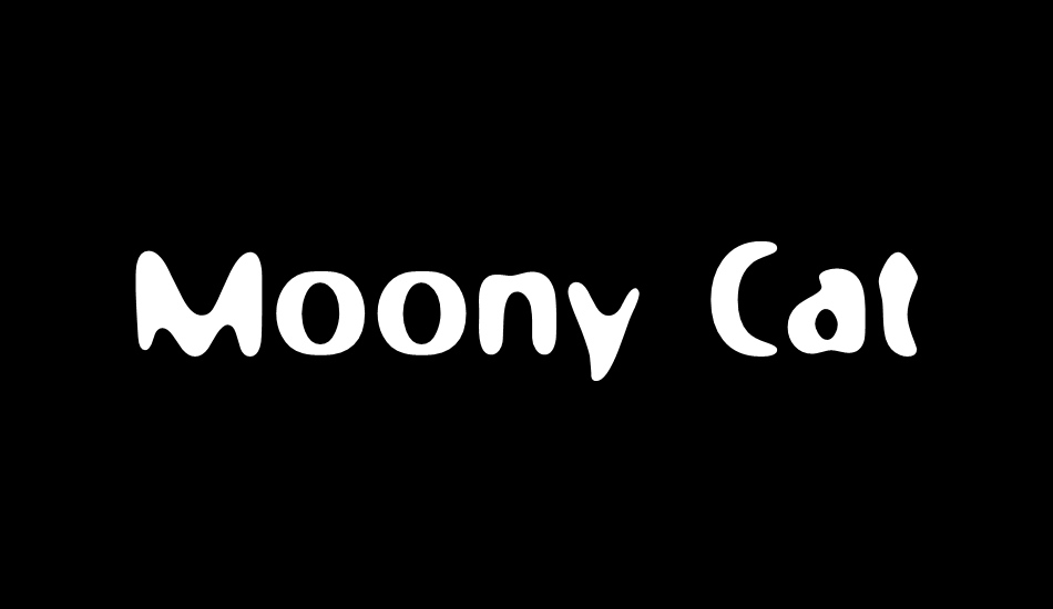 moony-cat font big