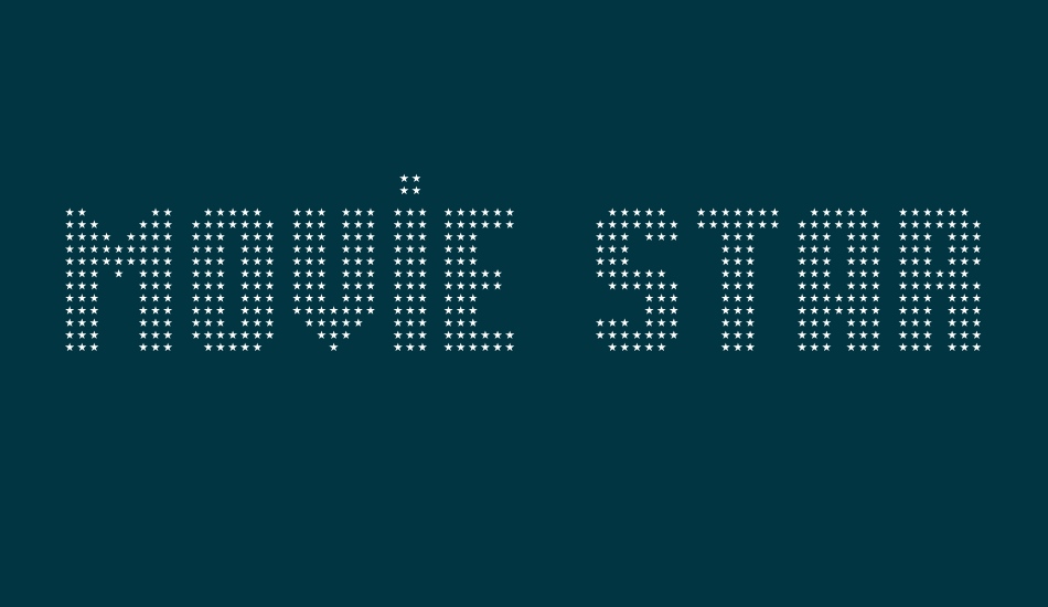 movie-star font big