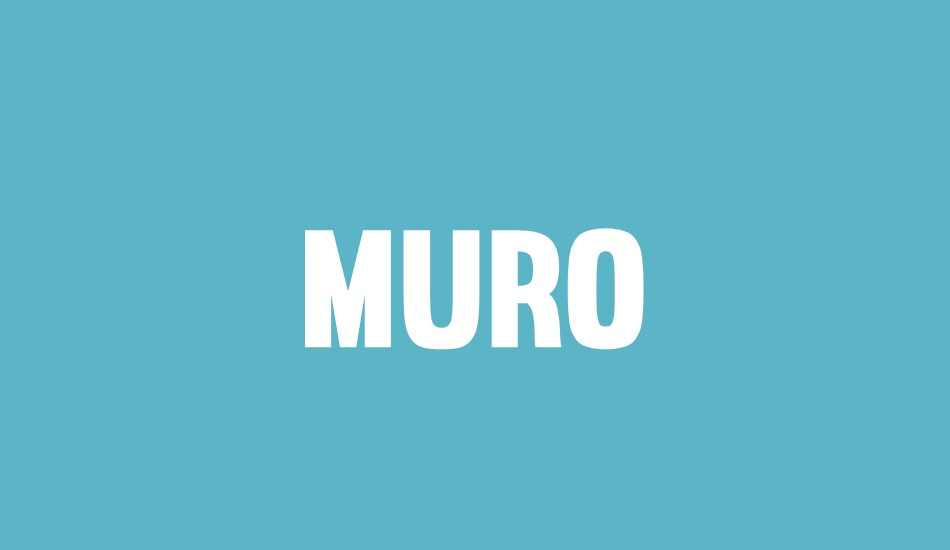 muro font big