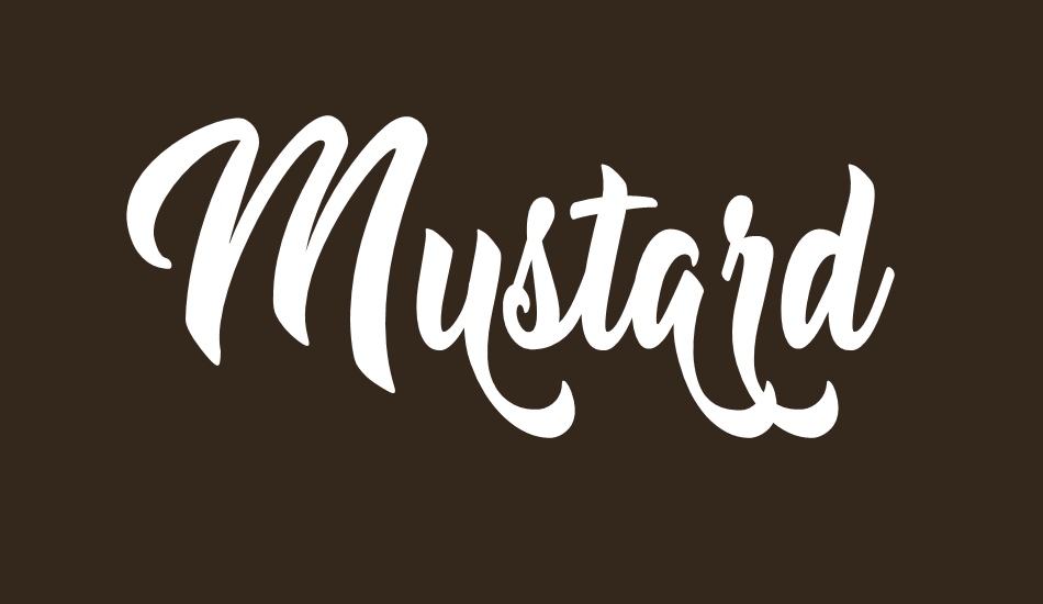 mustard-personal-use font big