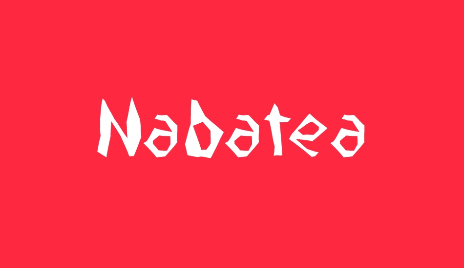 nabatea font big