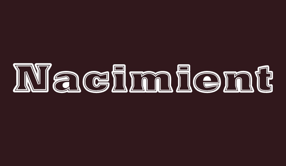 nacimiento font big