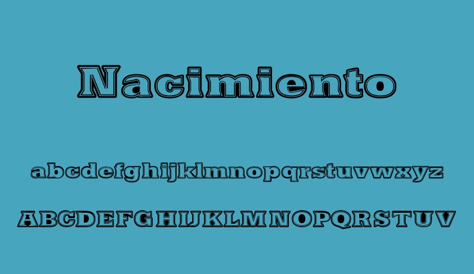 nacimiento font