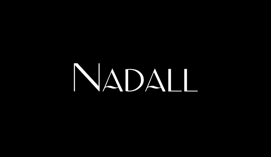 nadall font big